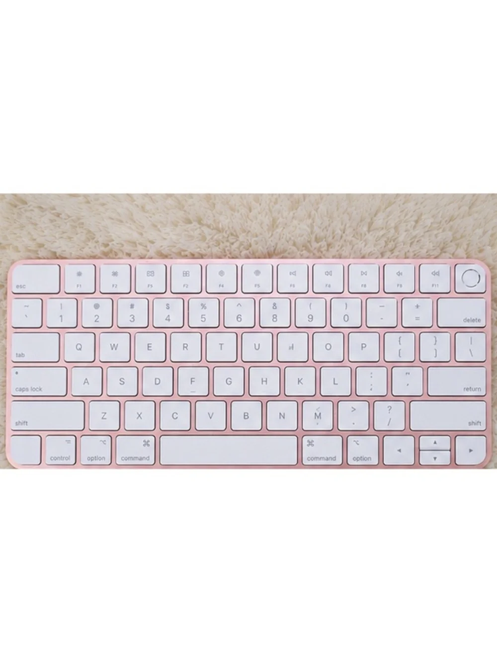**Apple Magic Keyboard Touch ID + Magic Mouse Pink Bundle NEW**